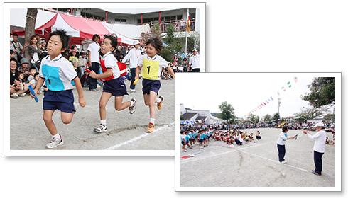 運動会写真