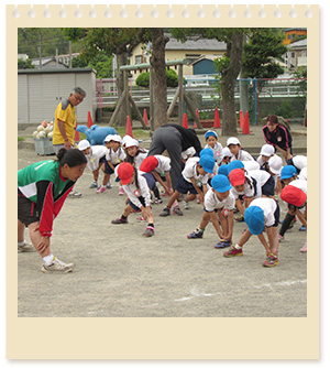 サッカー教室写真